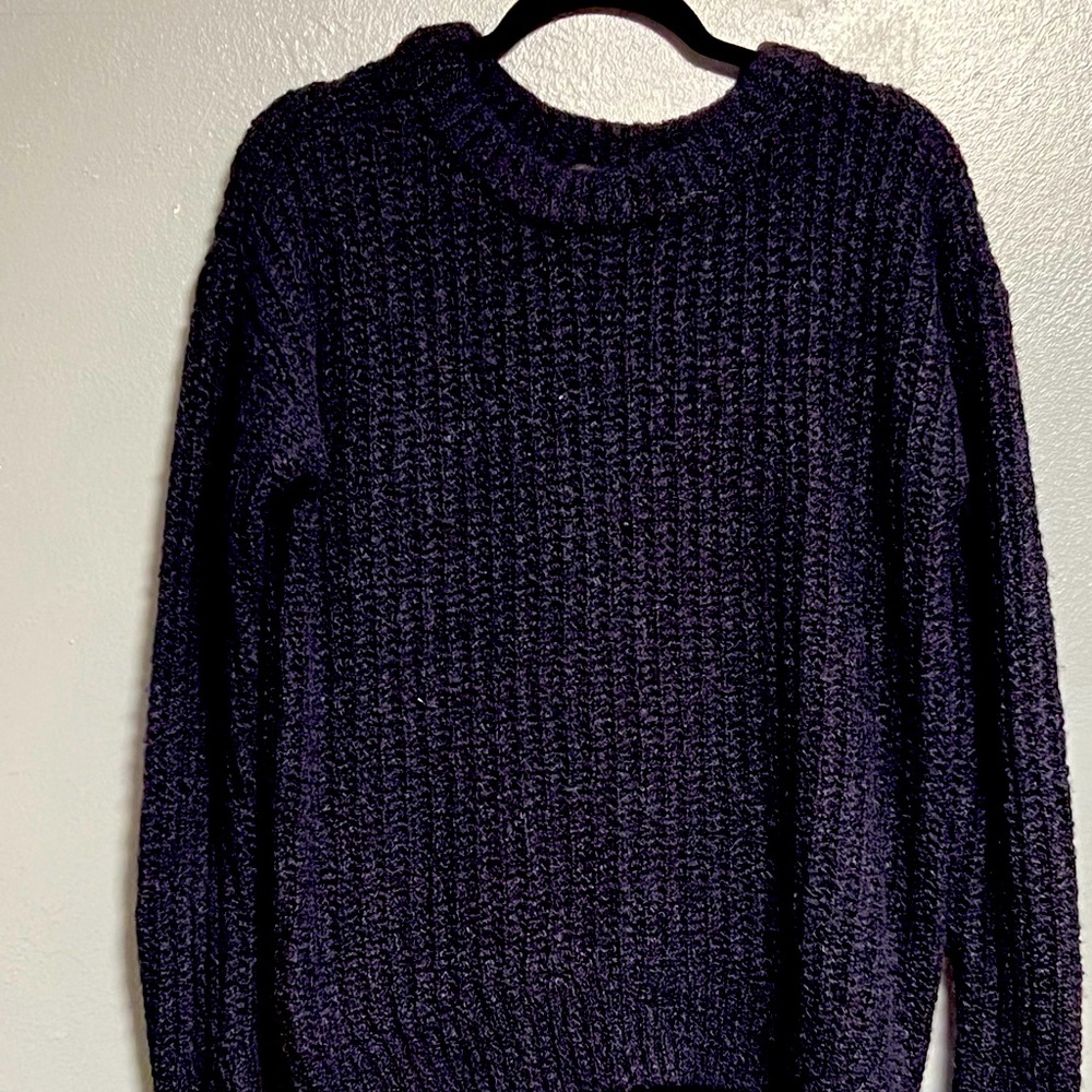 ANN TAYLOR Royal Blue L long sleeved sweater